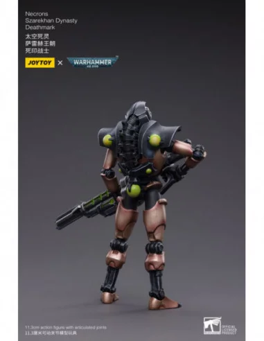 Warhammer 40k Pack de 2 Figuras 1/18 Necrons Szarekhan Dynasty Deathmark 11 cm