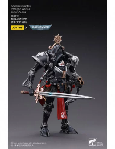 Warhammer 40k Figura 1/18 Adepta Sororitas Paragon Warsuit Sister Aedita 12 cm