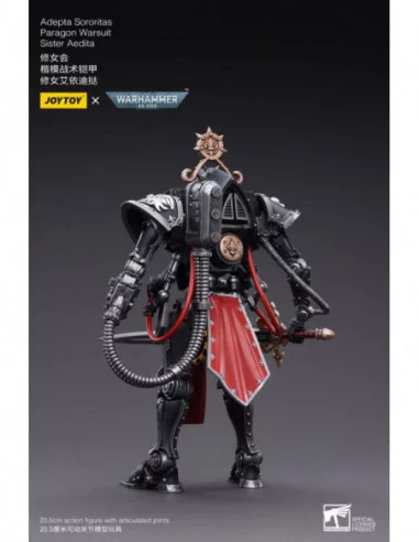 Warhammer 40k Figura 1/18 Adepta Sororitas Paragon Warsuit Sister Aedita 12 cm