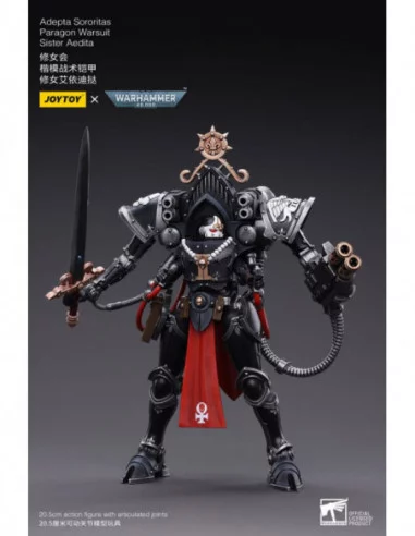 Warhammer 40k Figura 1/18 Adepta Sororitas Paragon Warsuit Sister Aedita 12 cm
