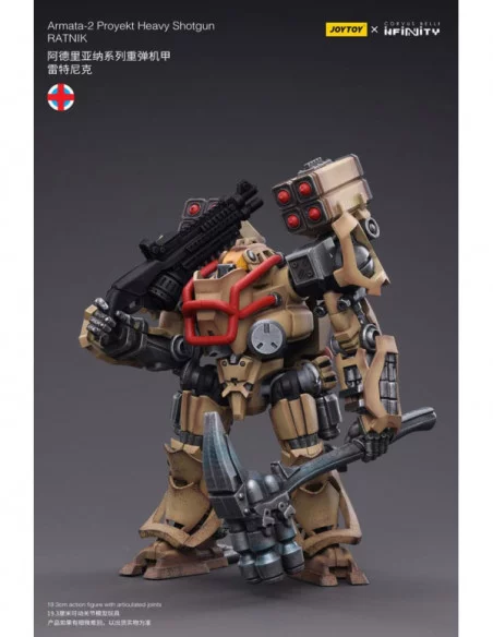 Infinity Tabletop Figura 1/18 Armata 2 Proyekt Heavy Shotgun (Ratnik) 12 cm Infinity Tabletop Figura 1/18 Armata 2 Proyekt Heavy Shotgun (Ratnik) 12 cm