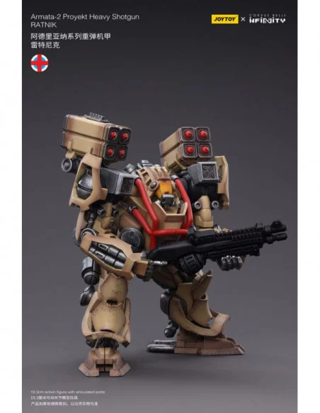 Infinity Tabletop Figura 1/18 Armata 2 Proyekt Heavy Shotgun (Ratnik) 12 cm Infinity Tabletop Figura 1/18 Armata 2 Proyekt Heavy Shotgun (Ratnik) 12 cm