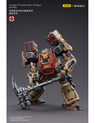 Infinity Tabletop Figura 1/18 Armata 2 Proyekt Heavy Shotgun (Ratnik) 12 cm