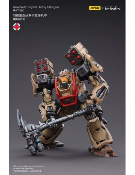 Infinity Tabletop Figura 1/18 Armata 2 Proyekt Heavy Shotgun (Ratnik) 12 cm Infinity Tabletop Figura 1/18 Armata 2 Proyekt Heavy Shotgun (Ratnik) 12 cm