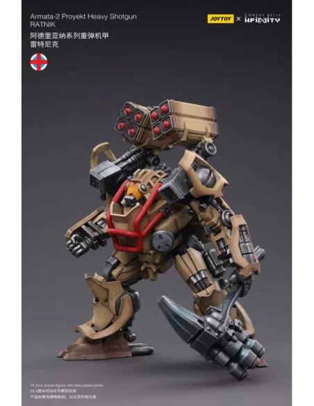 Infinity Tabletop Figura 1/18 Armata 2 Proyekt Heavy Shotgun (Ratnik) 12 cm Infinity Tabletop Figura 1/18 Armata 2 Proyekt Heavy Shotgun (Ratnik) 12 cm
