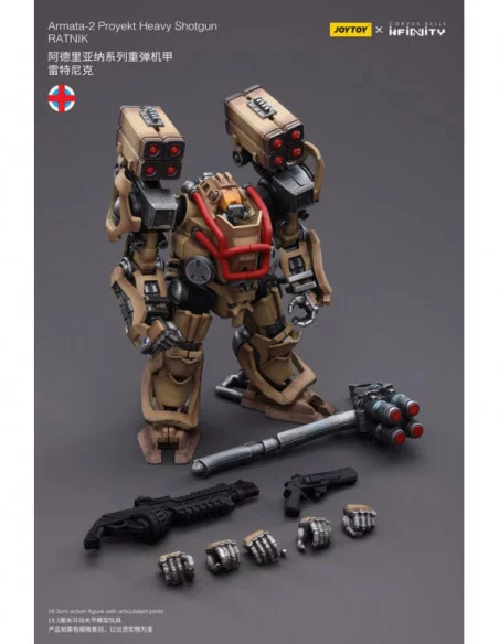 Infinity Tabletop Figura 1/18 Armata 2 Proyekt Heavy Shotgun (Ratnik) 12 cm Infinity Tabletop Figura 1/18 Armata 2 Proyekt Heavy Shotgun (Ratnik) 12 cm