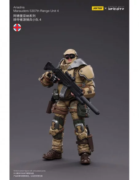 Infinity Tabletop Figura 1/18 Ariadna Marauders 5307th Range Unit 4 12 cm Infinity Tabletop Figura 1/18 Ariadna Marauders 5307th Range Unit 4 12 cm