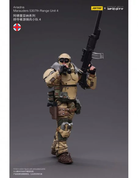Infinity Tabletop Figura 1/18 Ariadna Marauders 5307th Range Unit 4 12 cm Infinity Tabletop Figura 1/18 Ariadna Marauders 5307th Range Unit 4 12 cm