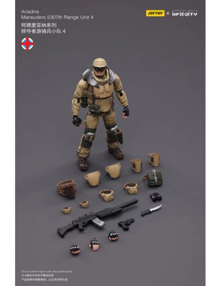 Infinity Tabletop Figura 1/18 Ariadna Marauders 5307th Range Unit 4 12 cm Infinity Tabletop Figura 1/18 Ariadna Marauders 5307th Range Unit 4 12 cm