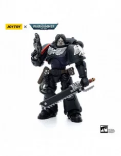 Warhammer 40k Figura 1/18 Raven Guard Intercessors Brother Colvane 12 cm