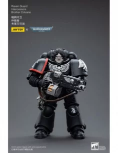 Warhammer 40k Figura 1/18 Raven Guard Intercessors Brother Colvane 12 cm 2
