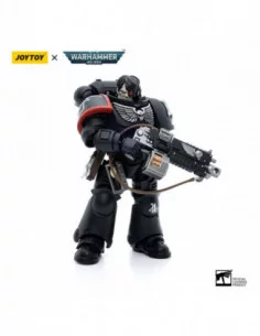Warhammer 40k Figura 1/18 Raven Guard Intercessors Brother Nax 12 cm
