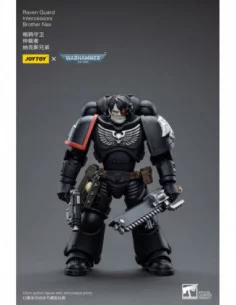 Warhammer 40k Figura 1/18 Raven Guard Intercessors Brother Nax 12 cm 2