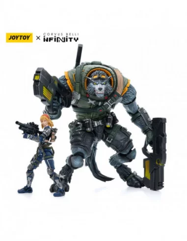 Infinity Figuras 1/18 Ariadna Equipe Mirage-5 Sergent Duroc & Lieutenant Margot Berthier