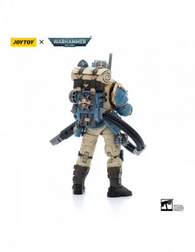 Warhammer 40k Figura 1/18 Astra Militarum Tempestus Scions Squad 55th Kappic Eagles Tempestus Scion 1 12 cm