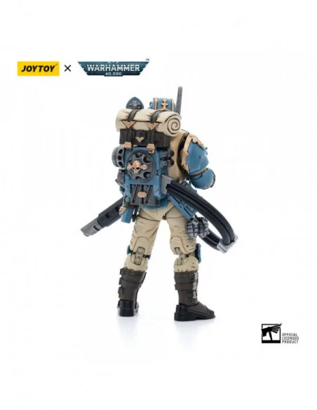 Warhammer 40k Figura 1/18 Astra Militarum Tempestus Scions Squad 55th Kappic Eagles Tempestus Scion 1 12 cm