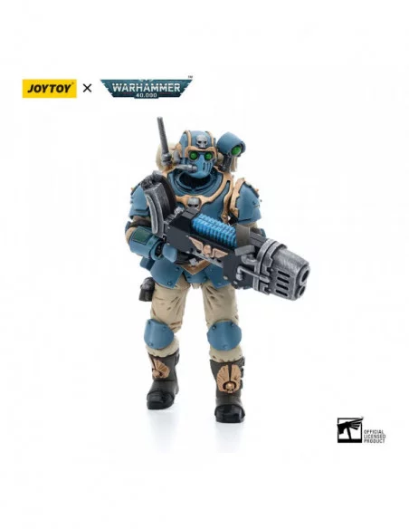 Warhammer 40k Figura 1/18 Astra Militarum Tempestus Scions 55th Kappic Eagles Plasma Gunner 12 cm