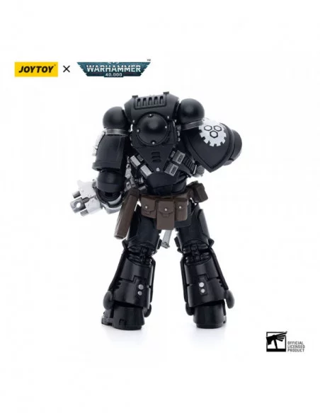 Warhammer 40k Figura 1/18 Iron Hands Intercessors Brother Gravak 12 cm