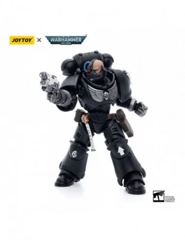 Warhammer 40k Figura 1/18 Iron Hands Intercessors Brother Gravak 12 cm