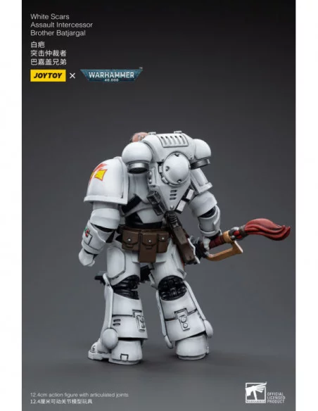 Warhammer 40k Figura 1/18 White Scars Assault Intercessor Brother Batjargal 12 cm Warhammer 40k Figura 1/18 White Scars Assault Intercessor Brother Batjargal 12 cm