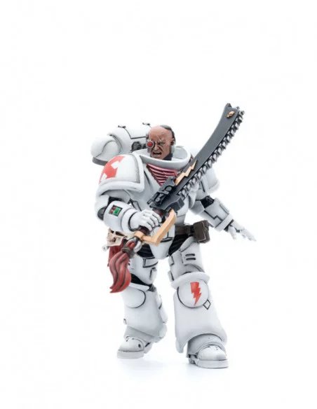 Warhammer 40k Figura 1/18 White Scars Assault Intercessor Brother Batjargal 12 cm