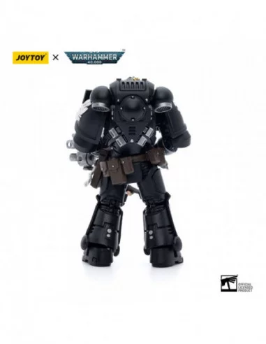 Warhammer 40k Figura 1/18 Iron Hands Intercessors Brother Ignar 12 cm