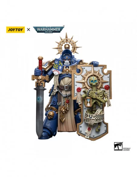 Warhammer 40k Figura 1/18 Ultramarines Primaris Captain with Relic Shield and Power Sword 12 cm