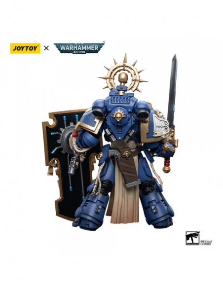 Warhammer 40k Figura 1/18 Ultramarines Primaris Captain with Relic Shield and Power Sword 12 cm