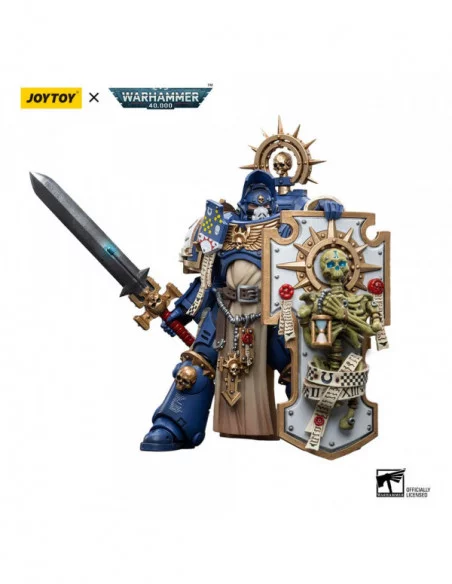 Warhammer 40k Figura 1/18 Ultramarines Primaris Captain with Relic Shield and Power Sword 12 cm