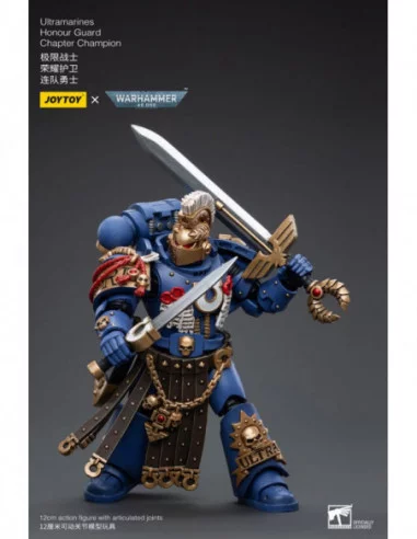Warhammer 40k Figura 1/18 Ultramarines Honour Guard Chapter Champion 12 cm