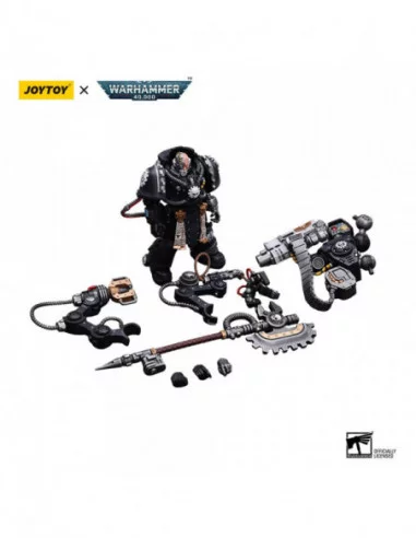 Warhammer 40k Figura 1/18 Iron Hands lron Father Feirros 12 cm