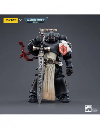 Warhammer 40k Figura 1/18 Black Templars The Emperors Champion Rolantus 12 cm