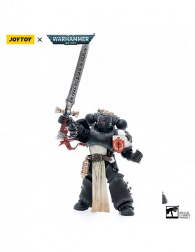 Warhammer 40k Figura 1/18 Black Templars The Emperors Champion Rolantus 12 cm