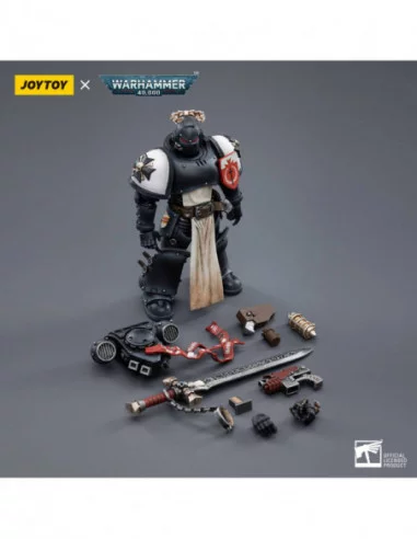 Warhammer 40k Figura 1/18 Black Templars The Emperors Champion Rolantus 12 cm