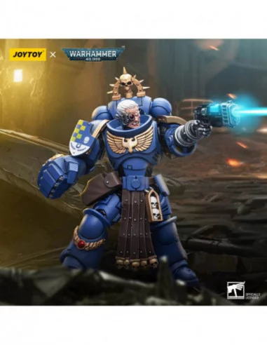 Warhammer 40k Figura 1/18 Ultramarines Lieutenant with Power Fist 12 cm