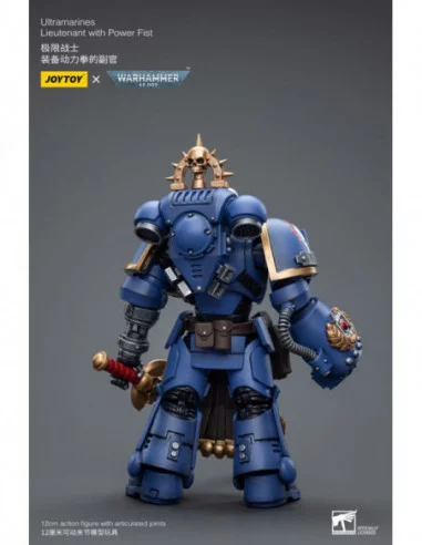 Warhammer 40k Figura 1/18 Ultramarines Lieutenant with Power Fist 12 cm