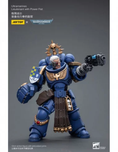 Warhammer 40k Figura 1/18 Ultramarines Lieutenant with Power Fist 12 cm