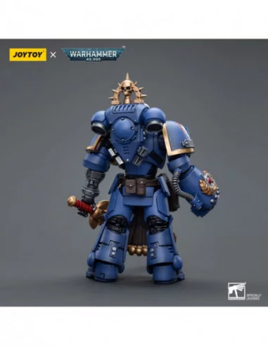 Warhammer 40k Figura 1/18 Ultramarines Lieutenant with Power Fist 12 cm