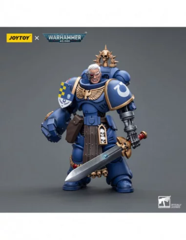 Warhammer 40k Figura 1/18 Ultramarines Lieutenant with Power Fist 12 cm