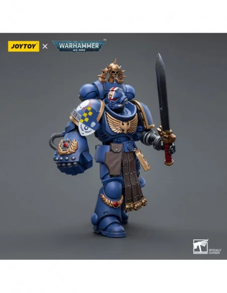 Warhammer 40k Figura 1/18 Ultramarines Lieutenant with Power Fist 12 cm