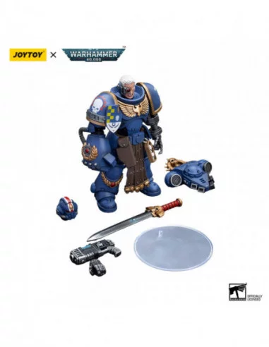 Warhammer 40k Figura 1/18 Ultramarines Lieutenant with Power Fist 12 cm
