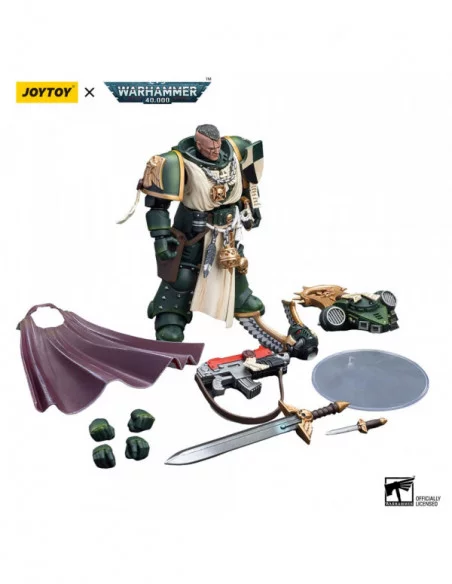 Warhammer 40k Figura 1/18 Dark Angels Master Lazarus 12 cm