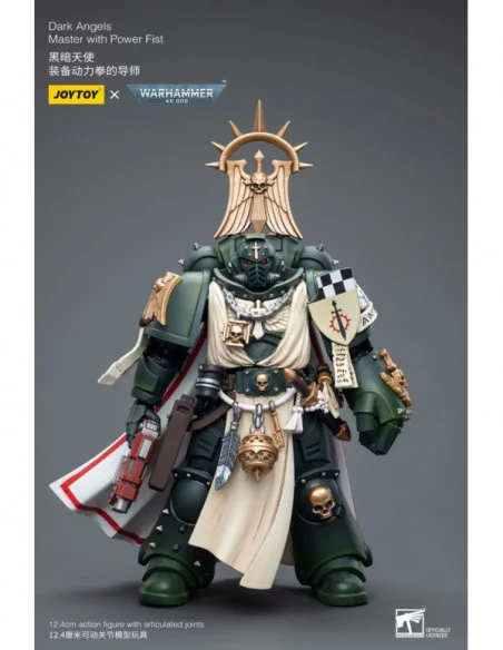 Warhammer 40k Figura 1/18 Dark Angels Master with Power Fist 12 cm