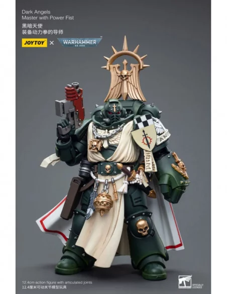 Warhammer 40k Figura 1/18 Dark Angels Master with Power Fist 12 cm