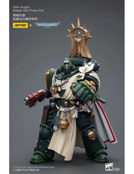 Warhammer 40k Figura 1/18 Dark Angels Master with Power Fist 12 cm