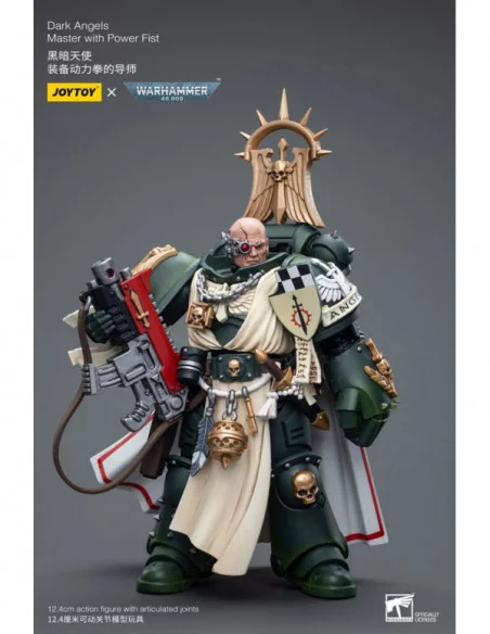 Warhammer 40k Figura 1/18 Dark Angels Master with Power Fist 12 cm