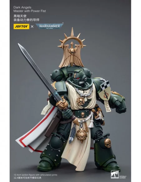 Warhammer 40k Figura 1/18 Dark Angels Master with Power Fist 12 cm