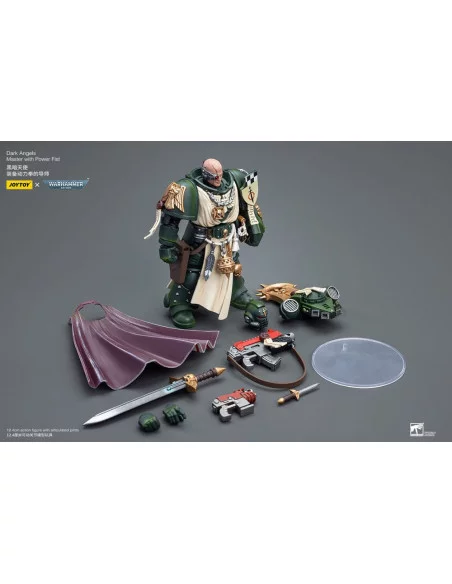 Warhammer 40k Figura 1/18 Dark Angels Master with Power Fist 12 cm