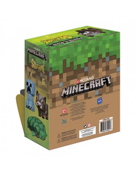Minecraft Figuras Antiestrés Squishme 6 cm Serie 2 Expositor (12) Minecraft Figuras Antiestrés Squishme 6 cm Serie 2 Expositor (12)