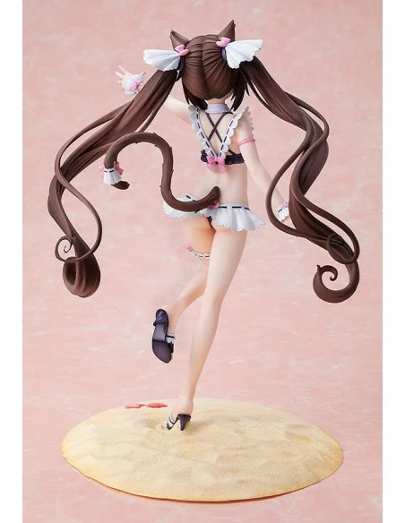 Nekopara Estatua PVC 1/7 Chocola: Maid Swimsuit Ver. 26 cm Nekopara Estatua PVC 1/7 Chocola: Maid Swimsuit Ver. 26 cm